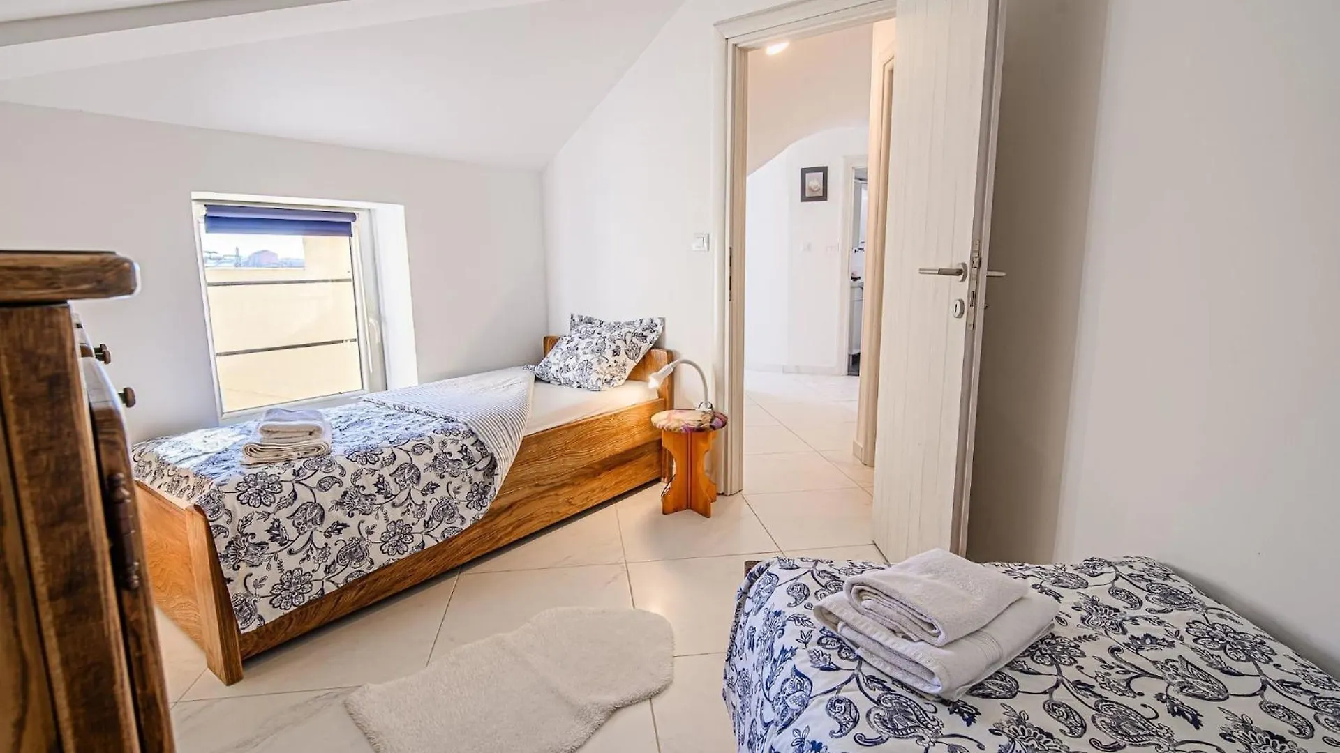 Sleek And Stylish Umag Apartments With Sea View - Two Bedroom Apartment With Terrace